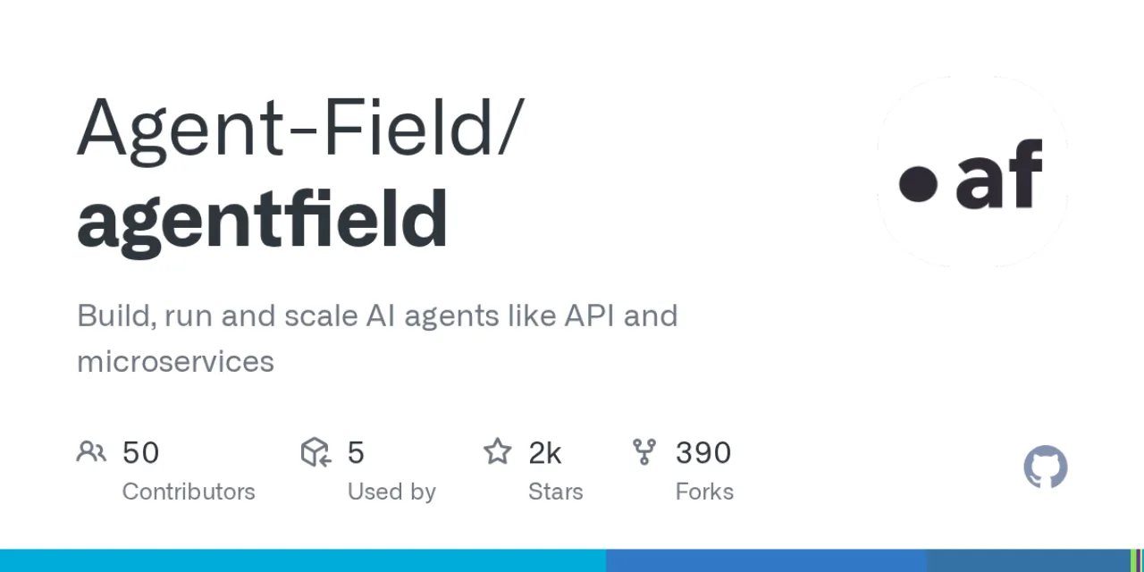 ภาพ social preview จาก repository Agent-Field/agentfield