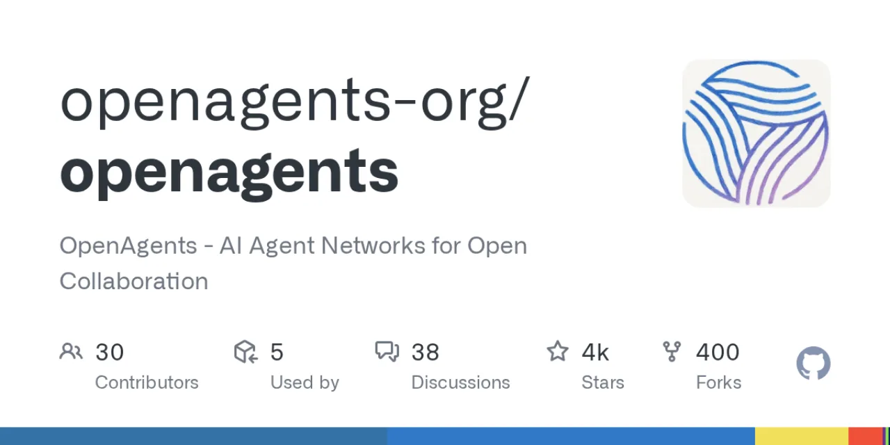 ภาพ social preview จาก repository openagents-org/openagents