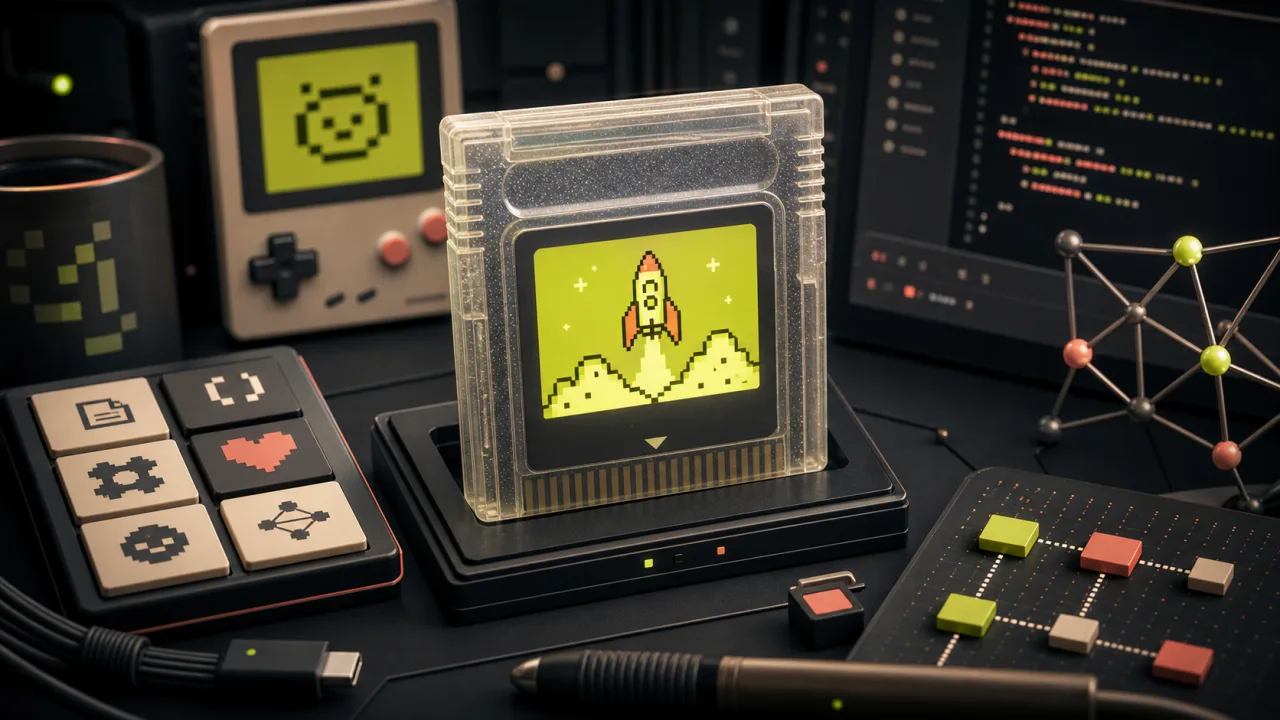 ภาพประกอบ: htmx 4.0 เปิดตัวแบบหักมุม: เกม Game Boy ที่ล้อวัฒนธรรมการ release ซอฟต์แวร์